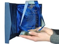 Szklana Statuetka "GATE GLASS" - 0077 (DZIEŃ BABCI)