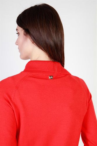 Cavalli Class sweter damski czerwony 44 na Arena.pl