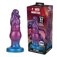 Power Monsters Rift Titan – 24 Cm Rippled Monster Silicone Dildo