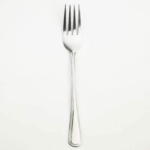 WIDELCE OBIADOWE STOŁOWE DO OBIADU SREBRNE KOMPLET 6 SZT STAL NIERDZEWA na Arena.pl