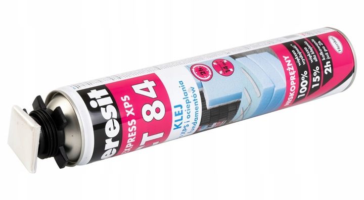 CERESIT KLEJ PU CT84 XPS FUNADAMENTY EXPRESS 750ML zdjęcie 3