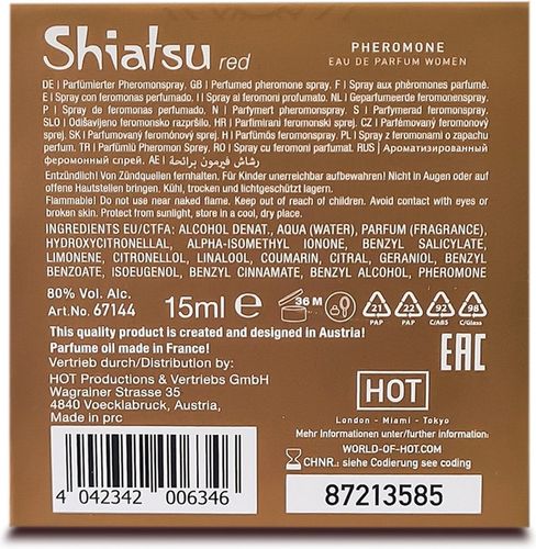feromony dla kobiet pheromon fragrance woman red 15ml shiatsu na Arena.pl