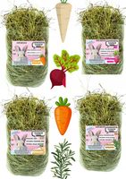 ZESTAW SIANEK Z DODATKAMI 3kg + 1kg GRATIS KARMA DLA GRYZONI I KRÓLIKÓW MIX