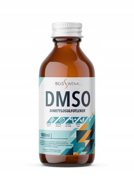 DMSO Dimetylosulfotlenek CZYSTY 1L litr zdjęcie 1