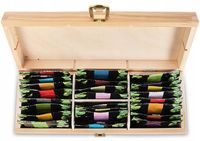 PREZENT Herbaciarka zestaw herbat 24 szt. skrzynka