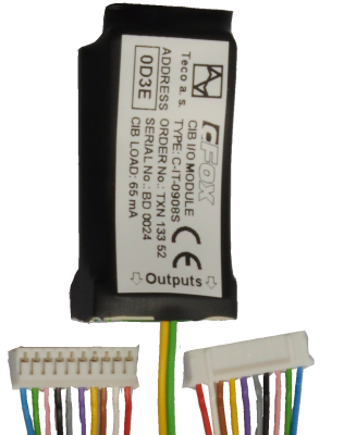 C-IT-0908S-PNP, Moduł do wejść / wyjść, 9xAI/DI Temperatura/styk, 8xPNP LED driver 3mA TXN 133 52 na Arena.pl