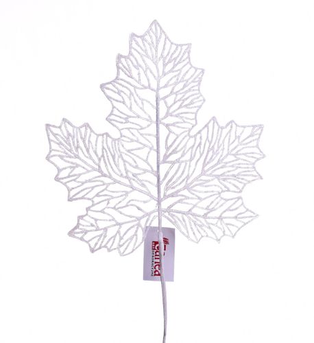 Liść ażurowy biały na Arena.pl