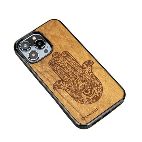 Drewniane Etui Bewood do iPhone 15 Pro Max HAMSA IMBUIA na Arena.pl