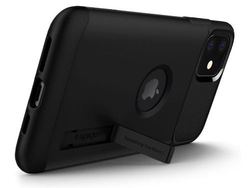 Etui Spigen Slim Armor do Apple iPhone 11 Black - Czarny na Arena.pl