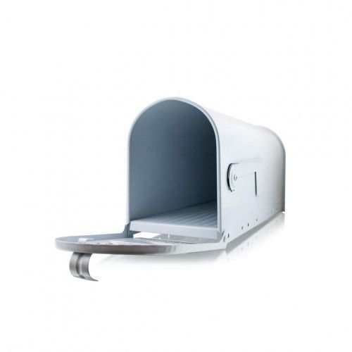 AMERYKAŃSKA SKRZYNKA POCZTOWA BIAŁA KLASYK Z FLAGĄ STAL na Arena.pl