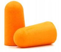 Zatyczki 3M 1100 Stopery Do Uszu Wkładki 50par i Naklejka MAGROS 1