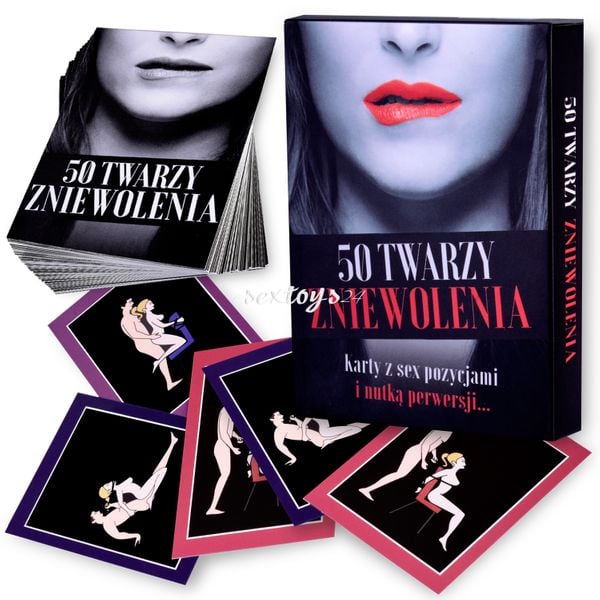 50 Twarzy Zniewolenia Karciana Gra Erotyczna zdjęcie 1