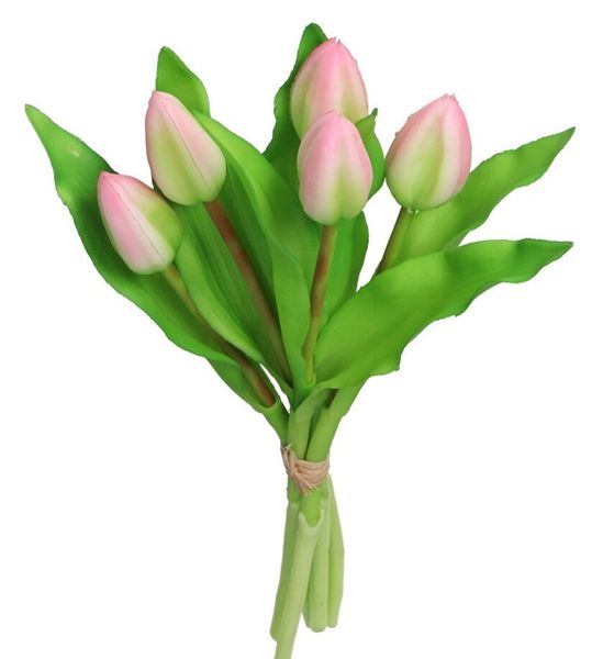 TULIPANY BUKIET TULIPANÓW GUMOWE GUMOWANE JAK ŻYWE zdjęcie 2