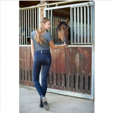 Bryczesy BasicPlus Damskie Niebieski Covalliero rozm. 46 na Arena.pl