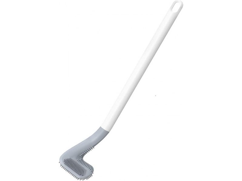 Silikonowa szczotka toaletowa do toalety wc haczyk zdjęcie 3