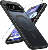 Etui plecki do Google PIXEL 9 / 9 PRO + SZKŁO do MagSafe CZARNY MATT CASE