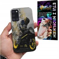ETUI CASE DO SAMSUNG A21S - MOTOR FAN Motocykle MĘSKIE WZORY PLECKI