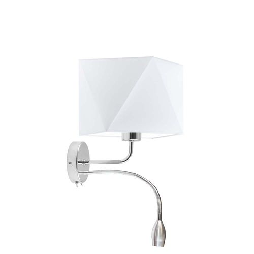 Nowoczesny kinkiet do salonu KENT z dodatkowym panelem LED na Arena.pl