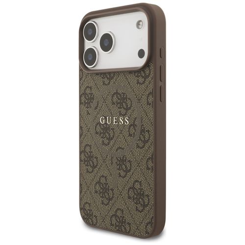 etui guess 4g ring classic logo magsafe  do iphone 17 pro max brązowy na Arena.pl