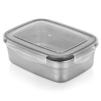 Pojemnik na Żywność Obiad Kuchenny Stalowy z Uszczelką Lunchbox 700 ml
