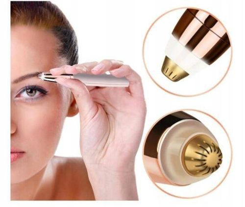 GOLARKA DO TWARZY, wąsik, brwi z baterią depilator na Arena.pl