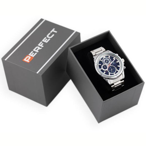 ZEGAREK MĘSKI PERFECT CH03M - CHRONOGRAF (zp358e) + BOX zdjęcie 4