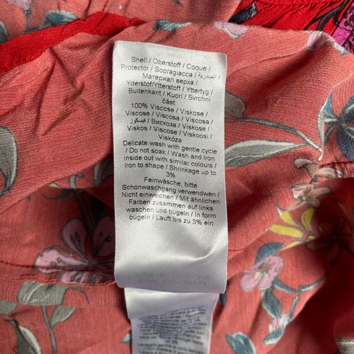 Stylowa Sukienka Przed Kolano 100% Wiskoza Czerwony Rozmiar 36 na Lato na Arena.pl