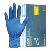 rękawice nitrylowe niebieskie s mercator 100szt