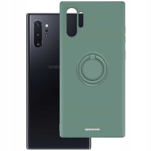 Spacecase Silicone Ring Galaxy Note 10+ Dark Green na Arena.pl