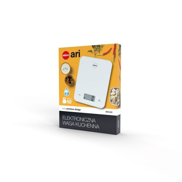 ELEKTRONICZNA WAGA KUCHENNA ELDOM WK350 zdjęcie 4