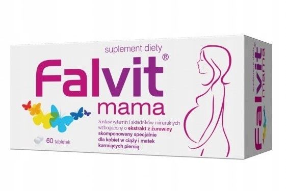 Falvit Mama 60 tabl. Witaminy Dla Kobiet W Ciąży zdjęcie 1