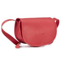 Listonoszka mała torebka KEMER VOOC Vintage P14 Koralowy