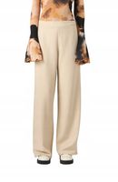 Noisy May NMBOB WIDE PANT - Pantalones - oatmeal XS