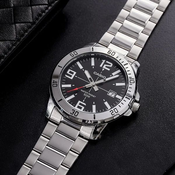 ZEGAREK MĘSKI CASIO MTP-VD01D-1BV + BOX zdjęcie 6