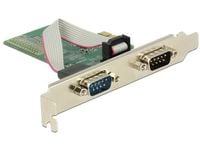 Delock PCI Express x1 Card to 2 x