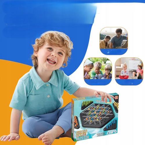 Triggle Gra W Trójkąty Strategiczna Gumki Recepturki 3D Triangle Chess Duża na Arena.pl