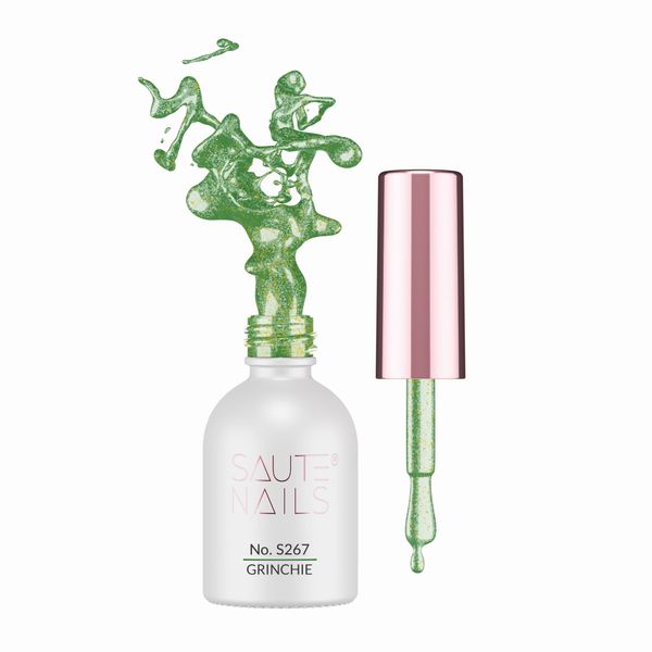 SAUTE NAILS Lakier Hybrydowy S267 GRINCHIE - 8ml zdjęcie 1