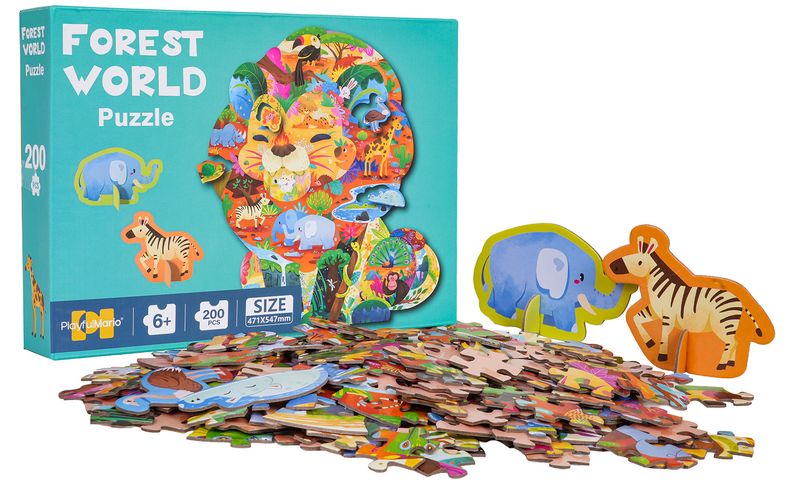 Zestaw Puzzli 200El. Safari zdjęcie 4