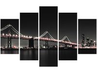 OBRAZ PANORAMA MOSTU SAN FRANCISCO