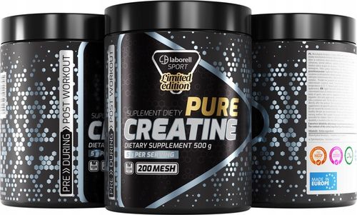 Laborell Kreatyna Monohydrat PURE CREATINE 500g CZYSTA na Arena.pl