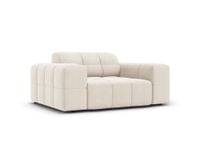 FOTEL CHICAGO JASNY BEŻ WELUR 124/102/70 COSMOPOLITAN DESIGN