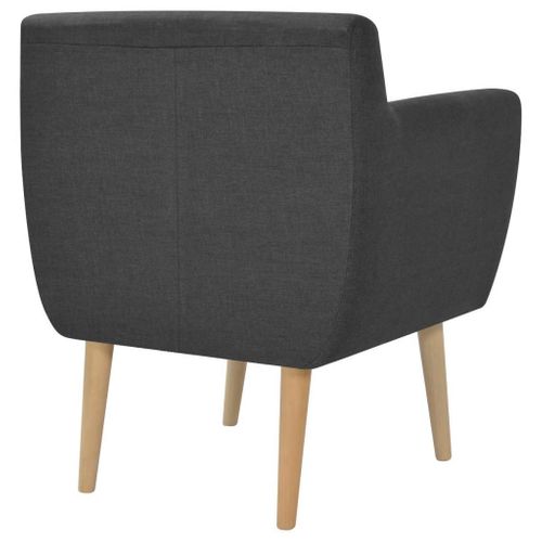 Fotel 67X59X77 Cm, Ciemnoszary Materiał na Arena.pl