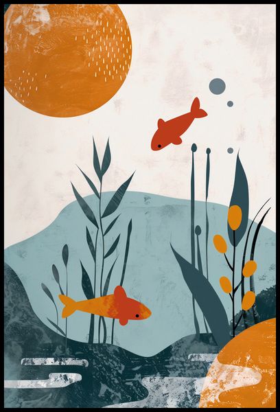 Plakat 68x101cm Podwodny Świat zdjęcie 2
