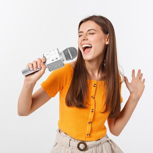 Mikrofon Karaoke Bezprzewodowy Bluetooth Głośnik na Arena.pl