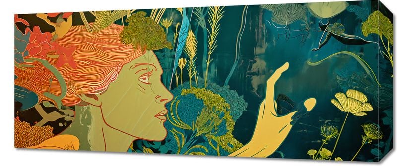 Obraz 70x30cm Wezwanie do Flory zdjęcie 1