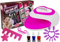 Zestaw do manicure LEAN TOYS 4046 z lampą