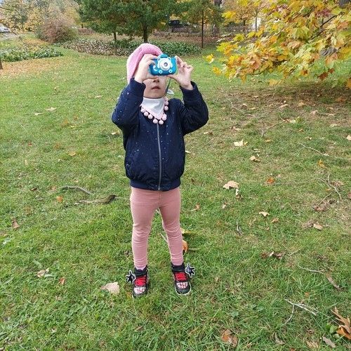 APARAT CYFROWY DLA DZIECI NIEBIESKI FULL HD + KARTA 32GB GRY na Arena.pl