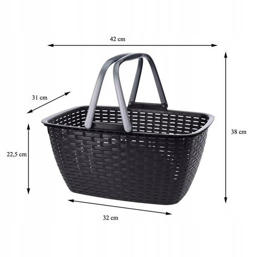 Koszyk Torba pojemnik KOSZ na Zakupy piknik grzyby na Arena.pl