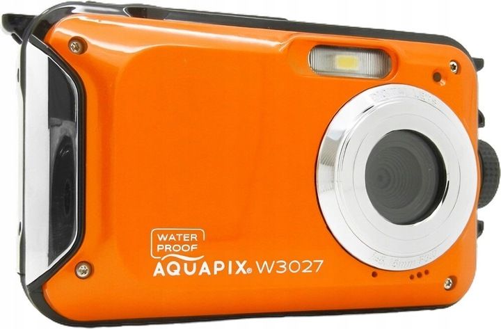 Aparat EASYPIX Aquapix W3027-O Wave Pomarańczowy zdjęcie 6