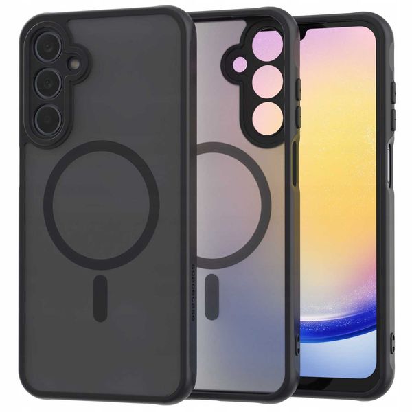Spacecase Hybrid Mag Galaxy A25 5G Black zdjęcie 1